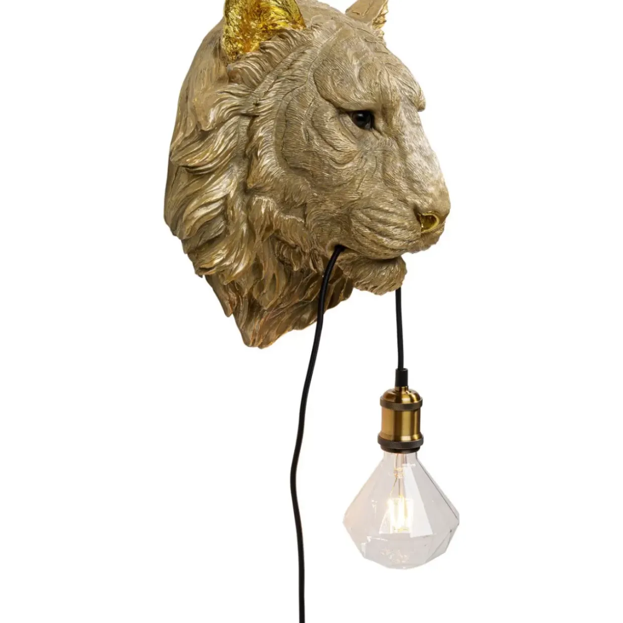 Wandleuchte Animal Tiger Head
