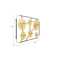 Wandleuchte Disc 6Er