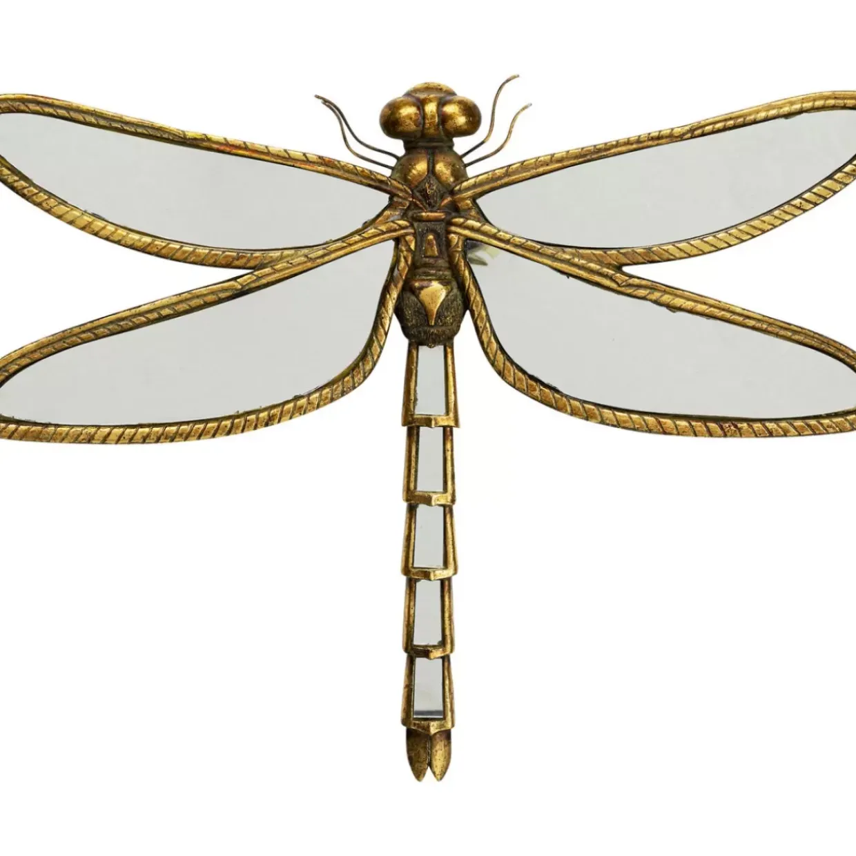 Wandschmuck Dragonfly Mirror 45Cm