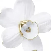 Wandschmuck Orchid Weis 25Cm