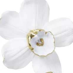 Wandschmuck Orchid Weis 25Cm