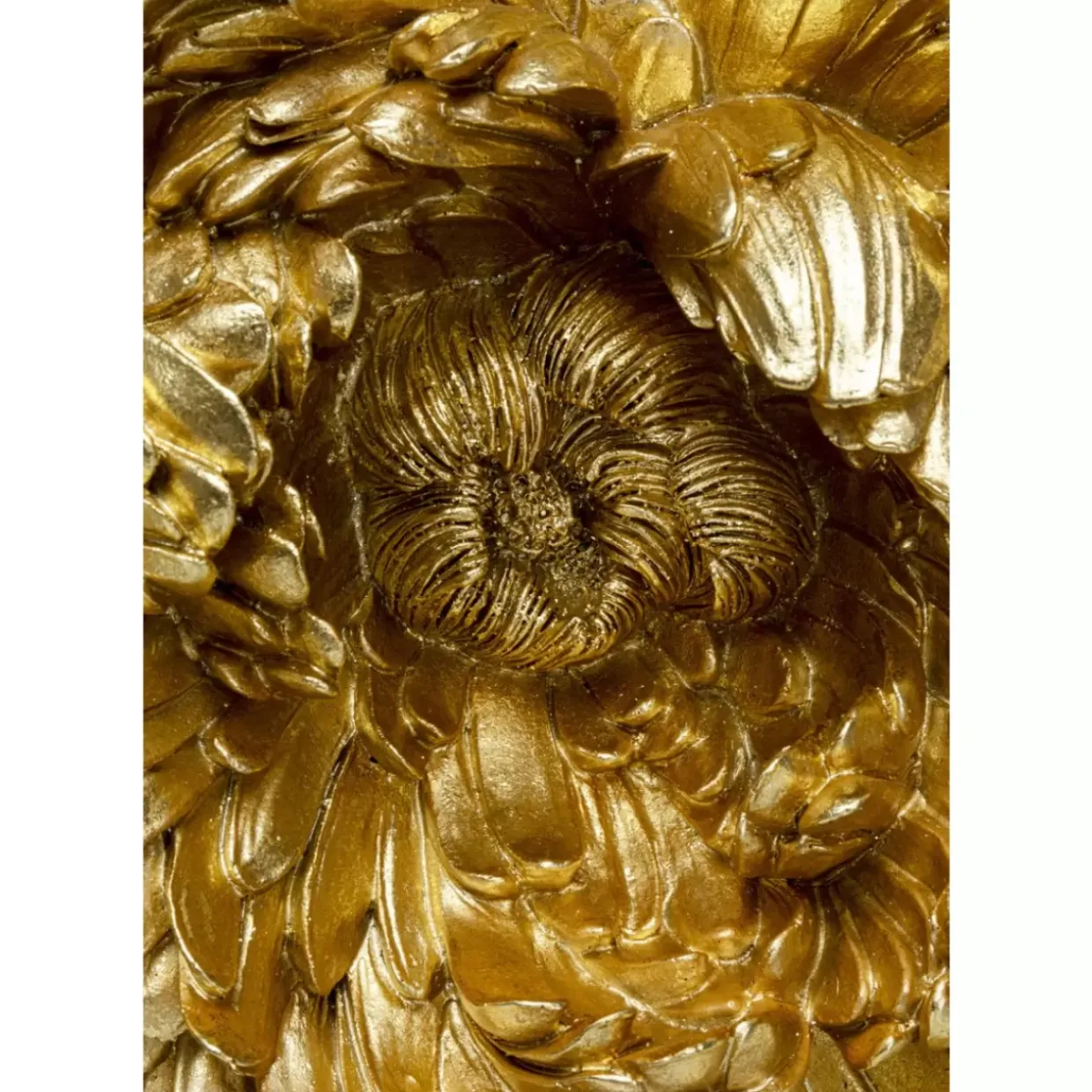 Wandschmuck Peony Gold