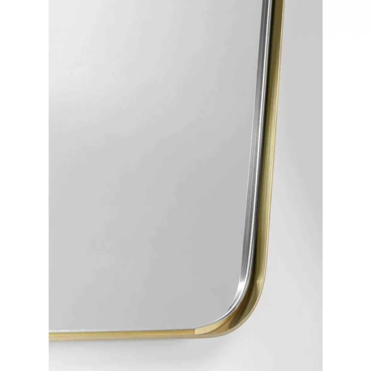 Wandspiegel Shape Hexagon Brass 64X94,5Cm