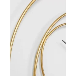Wanduhr Circular Gold O74Cm