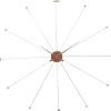 Wanduhr Like Umbrella Rosegold