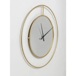 Wanduhr Magnificent Gold O90Cm