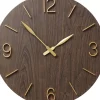 Wanduhr Oscar Schwarz O60