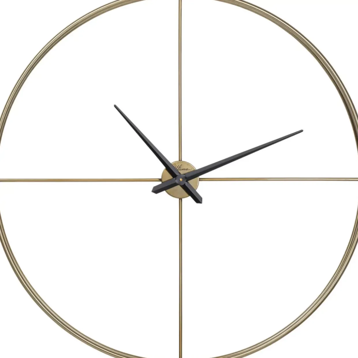 Wanduhr Simple Pure Brass O95Cm